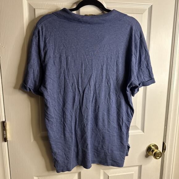 Polo Ralph Lauren Classic Fit Polo Shirt Size Large Blue - Picture 5 of 5